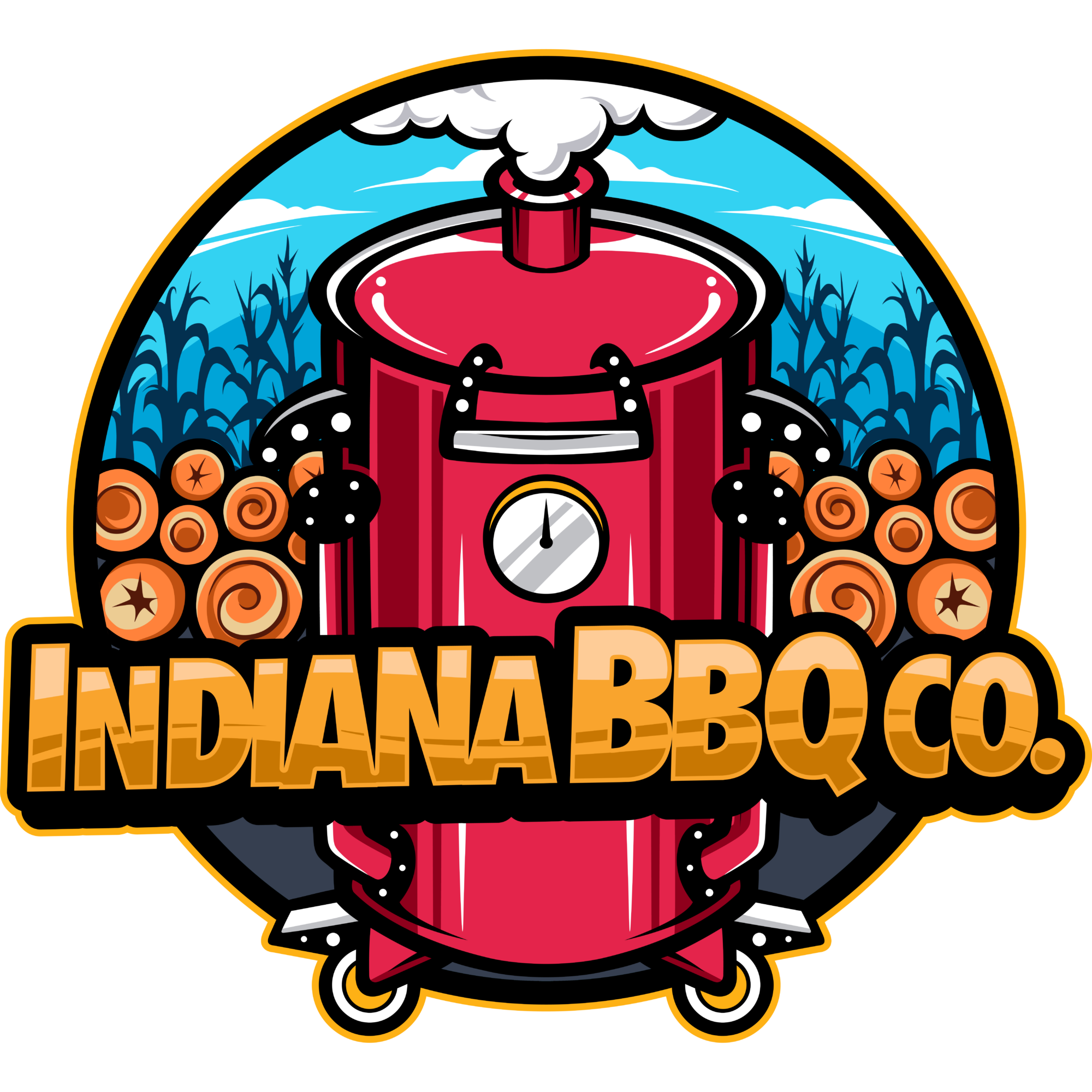 Indiana BBQ Co. Logo
